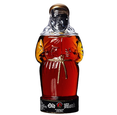 Old Monk Supreme Rum  (Monk Figure)