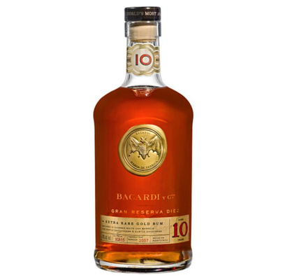 Bacardi Extra Rare Gold 10 YO Rum
