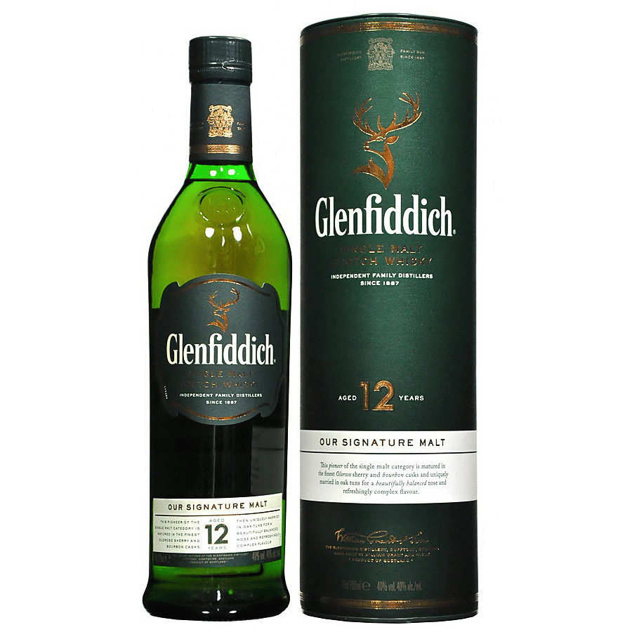Glenfiddich 12 Years Whisky 700ML