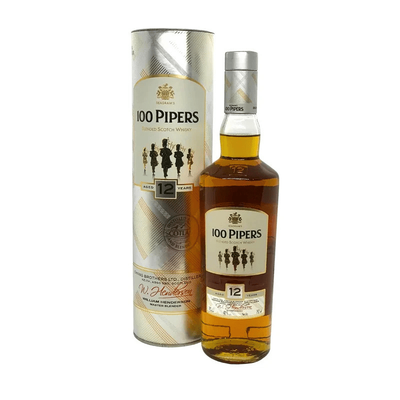 100 Pipers 12 Years Whisky
