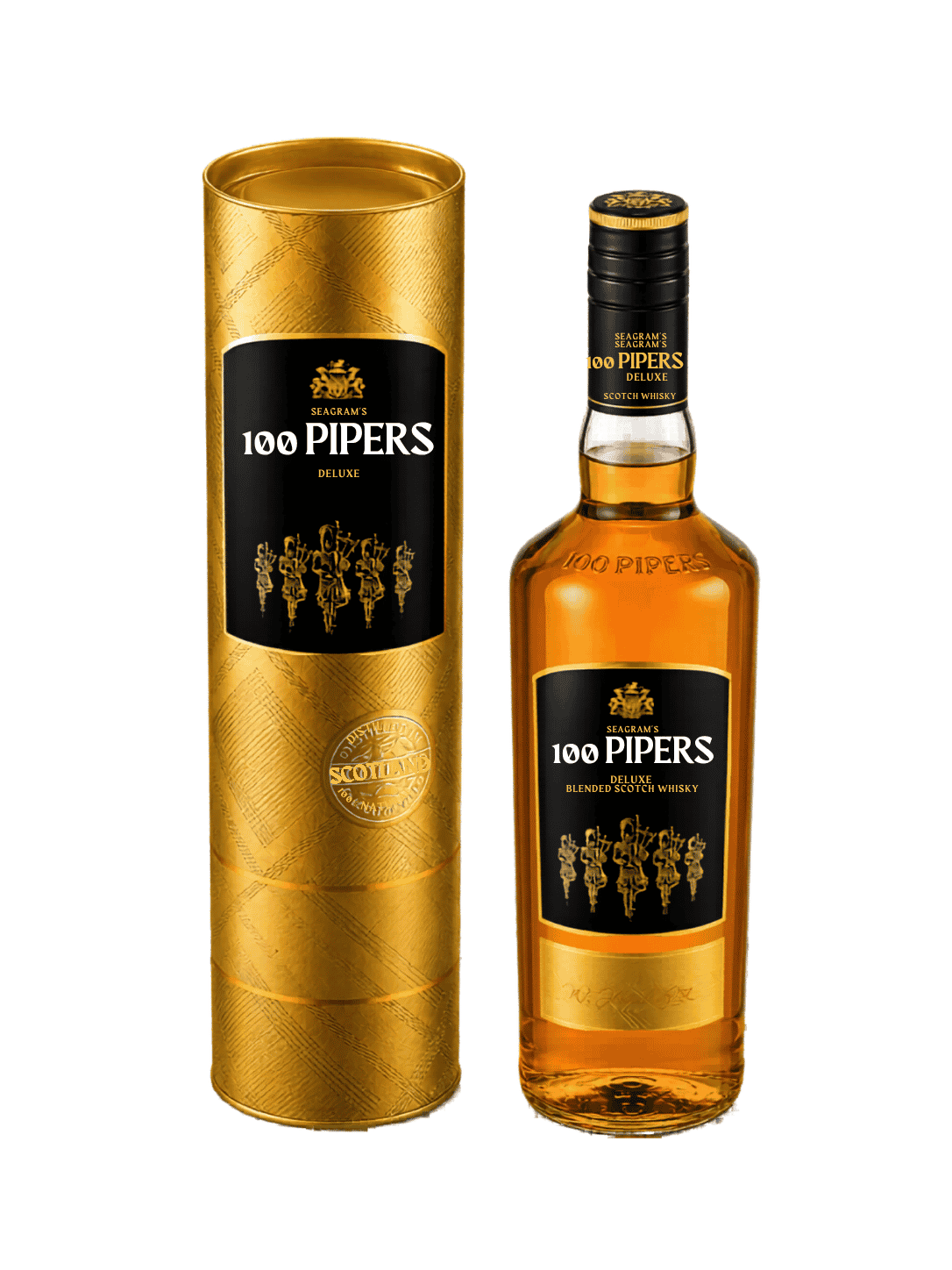 100 Pipers Deluxe Whisky